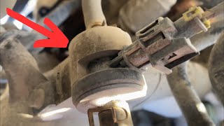 Vapor Canister Purge Solenoid Kia Soul 2.0L 2008-2013 Location and Replacement