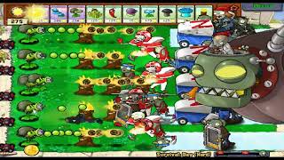 Plants vs Zombies Hack - Gatling Pea vs Dr Zomboss vs Gargantuar