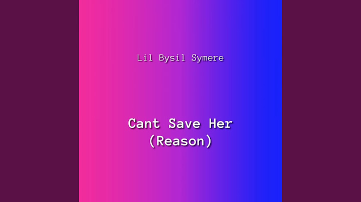 Can't Save Her (Reason)