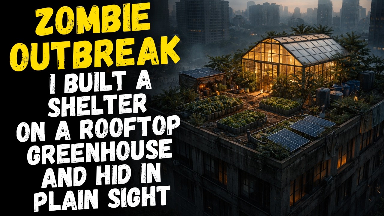 Zombie Infested Building ZOMBIE OUTBREAK: I Built a Shelter on a Rooftop Greenhouse and Hid in ...