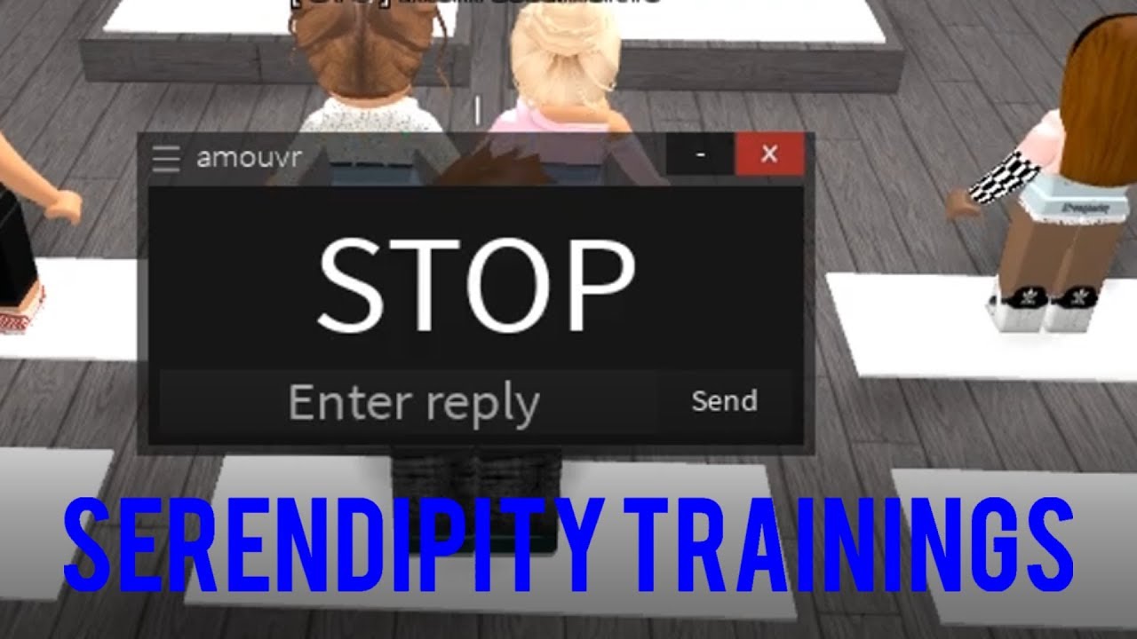 TROLLING AT SERENDIPITY TRAININGS ON ROBLOX