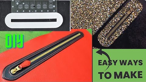 How To Add Zippered Pockets To Your Sewing Project | Khembuzz