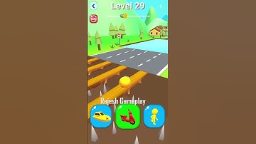 🚕Shape Shift Level 29 @rajeshgameplay #shorts #viral #trending #shapeshifting #youtubeshorts #games