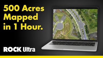 Massive Drone LiDAR Survey, Lightning Fast Mapping | ROCK Ultra Dataset Fly-Thru