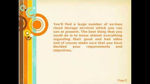 Best Cloud Storage Service