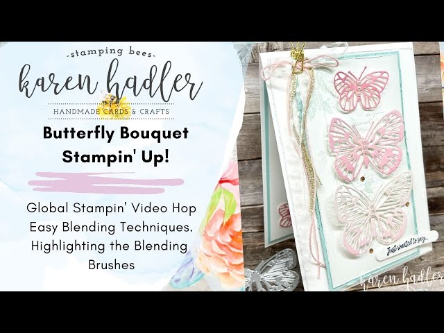 Stylish Card making Ideas- Global Stampin Video Hop - Karen Hadler Stamping  Bees