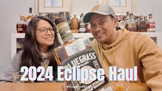 Kentucky Bourbon Haul During the Eclipse & Bluegrass Distillers Toasted Oak Tasting.