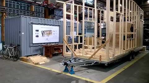 Time-Lapse Building Tiny House Rotterdam