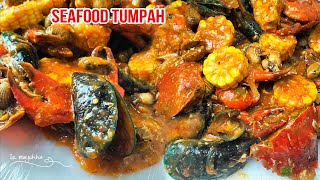 RESEP SEAFOOD TUMPAH TERENAK BIKINNYA MUDAH