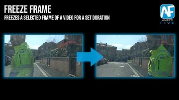 Freeze Frame: Freeze a Frame of a Video in Amped FIVE