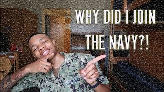 WHY DID I JOIN THE NAVY | MY ENLISTMENT STORY