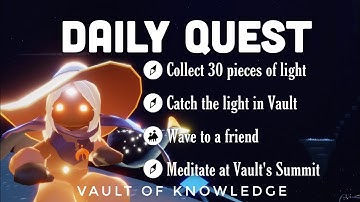 Daily Quest in Vault of Knowledge | sky children of the light | Noob Mode