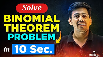 Super Trick to Solve Binomial Problem | IIT JEE Maths | ATP STAR KOTA