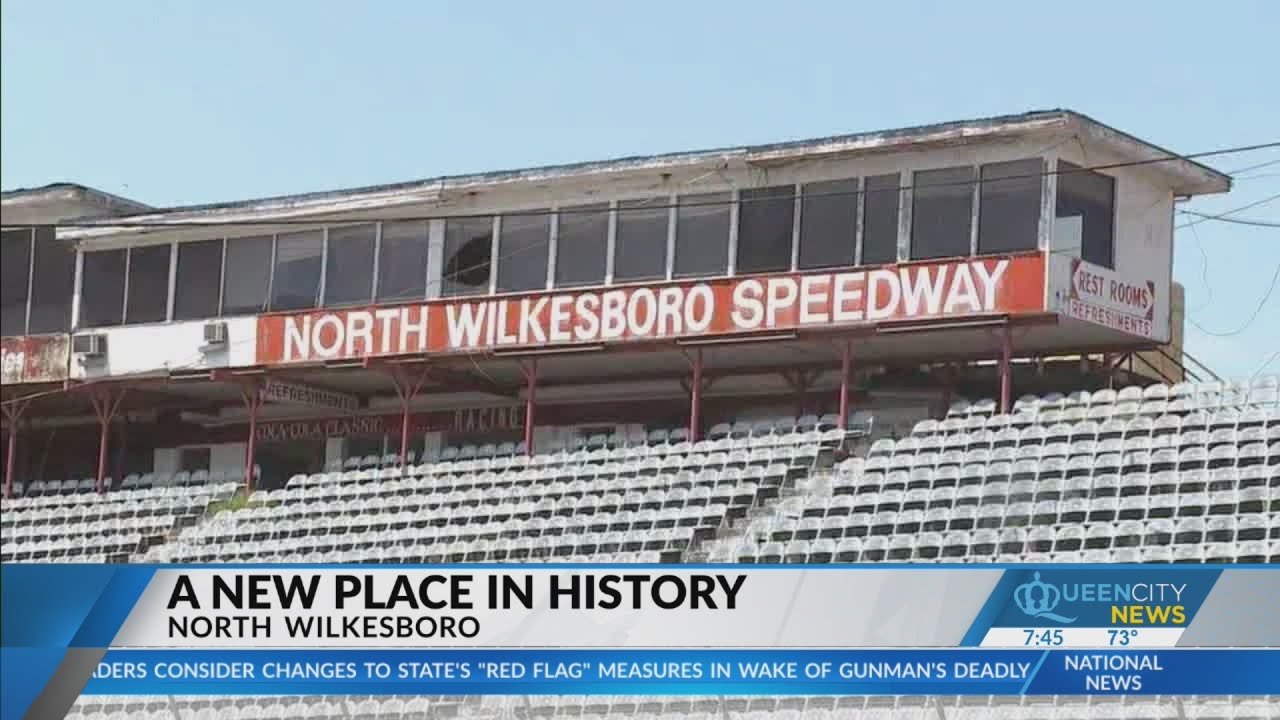 Construction work continues at North Wilkesboro Speedway ahead of racings return