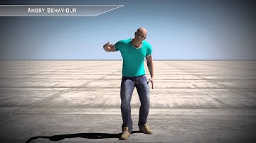 Angry Behaviour - 3d Motion Capture FBX