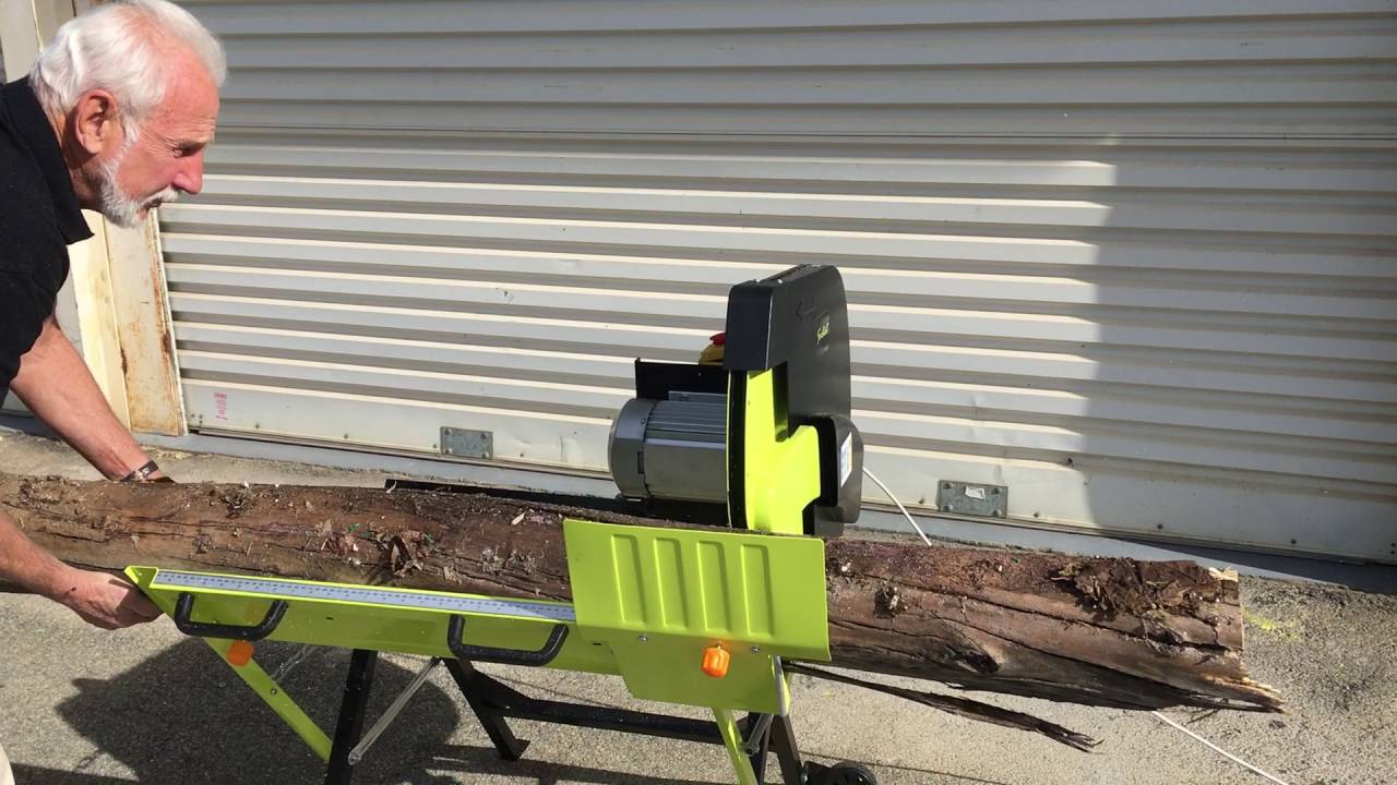Electric Log Saw Testing Video From Forestwest - YouTube