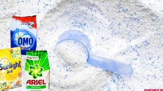 HOW TO MAKE WASHING POWDER DETERGENT AT HOME | HOW TO MAKE DETERGENT.