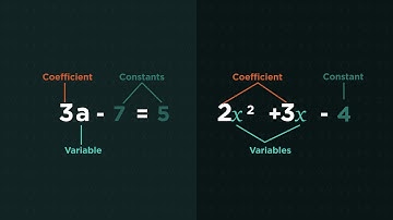 Coefficient, Constant, Variable & Exponents ¦ Algebra Maths ¦FuseSchool