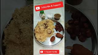 Today's Dinner Menu 17 Aug 2022 #ssquarefamily#crab#muttonbiryani #prawn65#elaneerpayasam