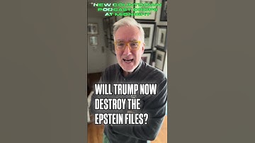 New Countdown podcast drops at midnight: Will Trump now DESTROY The Epstein Files?