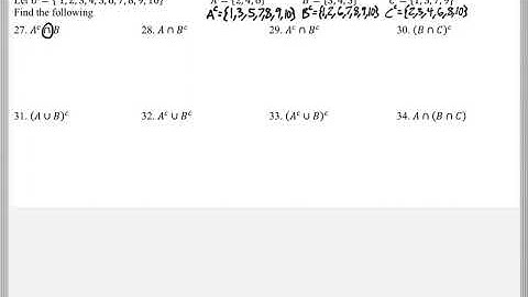 Math 118 : 7.3 #27, #28 (Mathematical Explorations Tutorial : Set Operations)