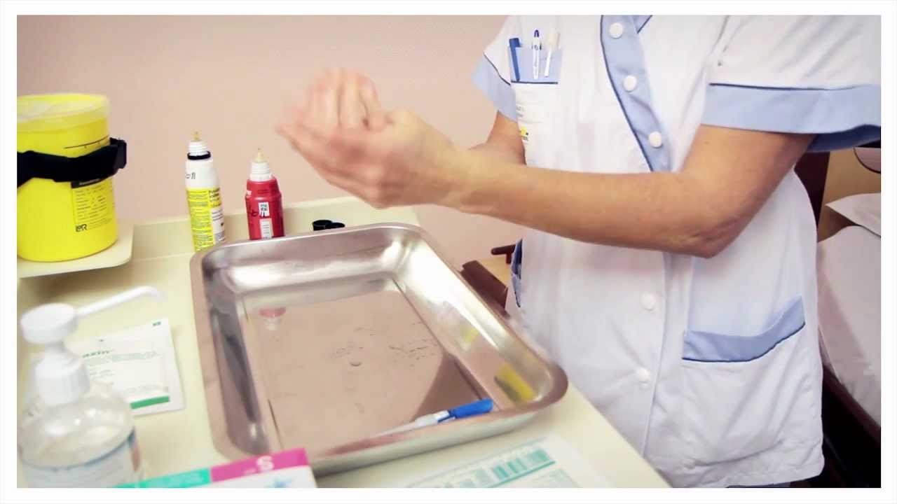 Hygiene des mains en EHPAD