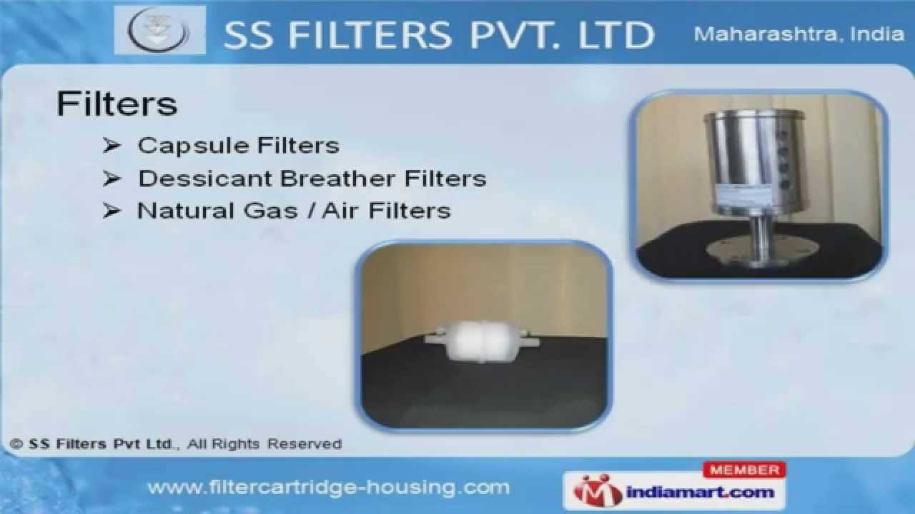 Polypropylene Pleated Filter Cartridge by SS Filters Pvt Ltd, Mumbai