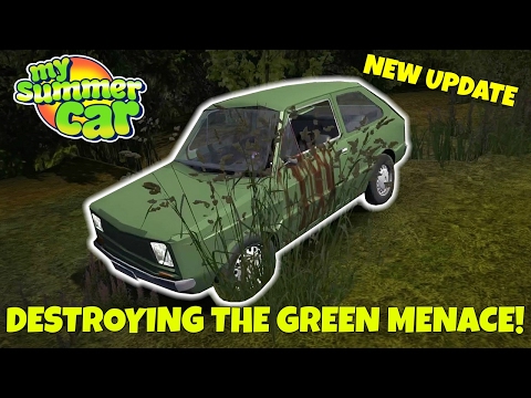 destroying-the-green-menace!---my-summer-car-update-gameplay---ep-16