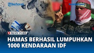 Abu Ubaida sebut Al Qassam Telah Berhasil lumpuhkan 1000 Kendaraan Militer Israel Dalam 100 Hari