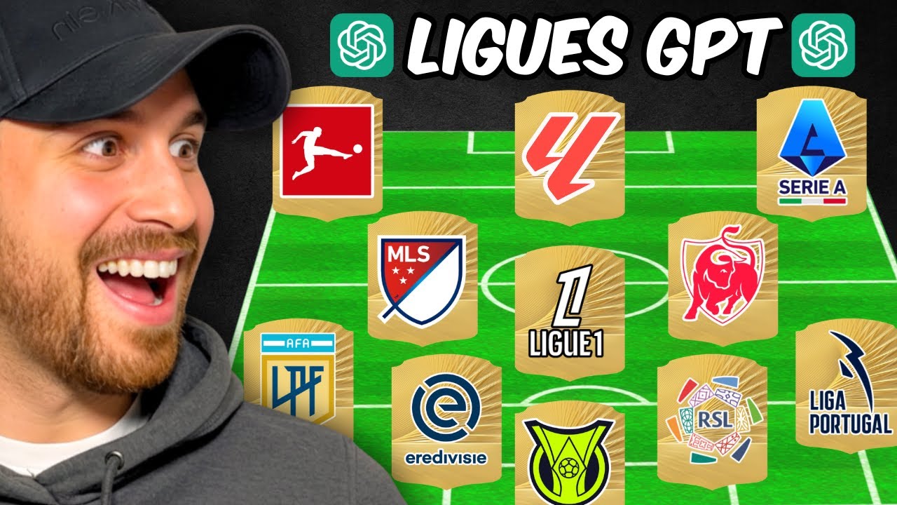 ChatGPT Choisi le Meilleur de Chaque Ligue !