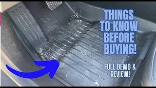 Weize Tesla Model 3 Highland Accessories All Weather Floor Mats Review | Worth It?