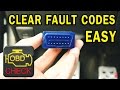 How to easy Read/Clear car Fault Codes [ELM327] OBD II