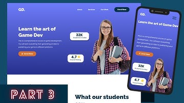 How To Design A Responsive Homepage Using Figma - Components (Part 2)