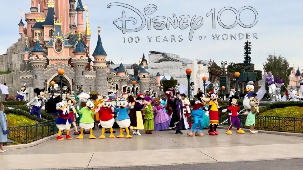 Disneyland Paris 100 Years of Wonder 🎉 | Full Park Celebration, Merch & Parade