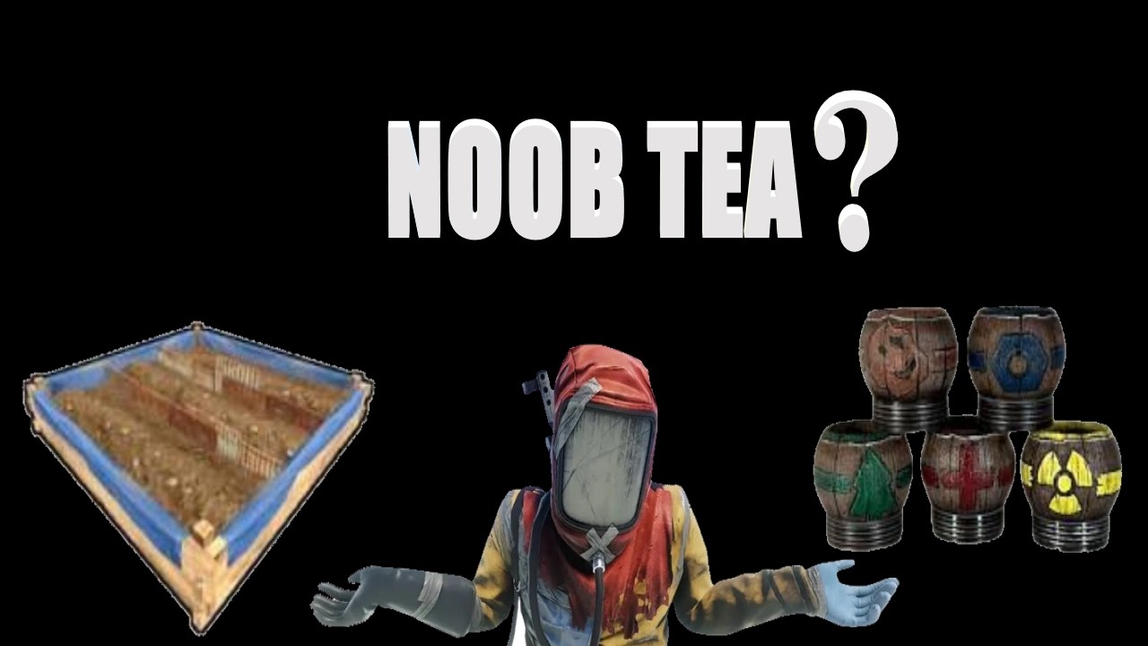 Rust Game Tea Farm A Rust Noob's First Tea Farm - YouTube