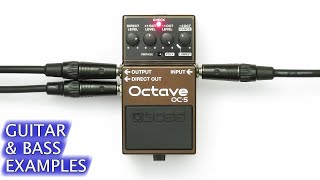 BOSS OC-5 Octave Demo