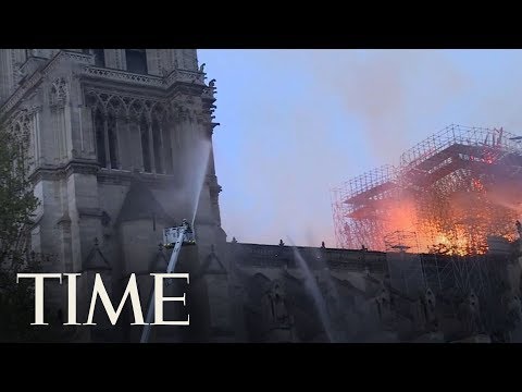 Paris Firefighters Release Dramatic Footage Of Their Battle To Save Notre Dame | TIME