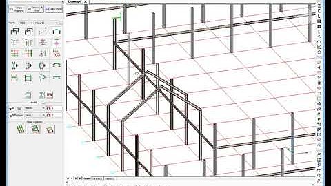 Steel Detailing in Parabuild Modeling using the Context Modeler