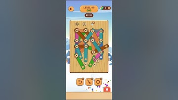 Wood Nuts & Bolts, Screw Level 99 Walkthrough