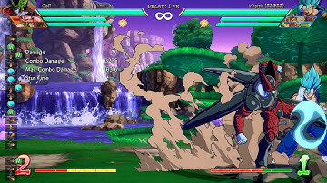 Basic Cell Kidbuu Bardock Setplay - Midscreen corner to reset kill