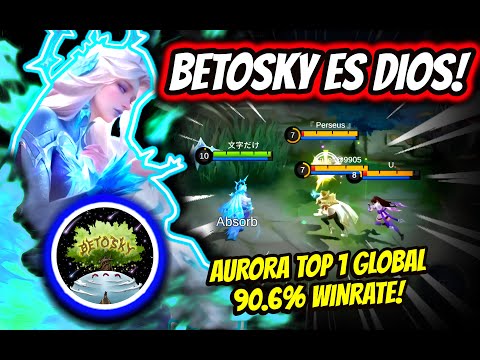 ¡ESTE ES EL VERDADERO PODER DE AURORA! AURORA TOP 1 GLOBAL 90.6% WINRATE! 