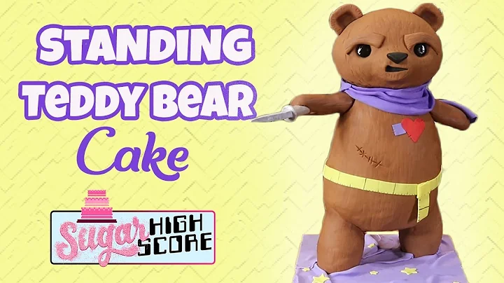 Standing Teddy Bear CAKE Tutorial (Stuffed Fables)