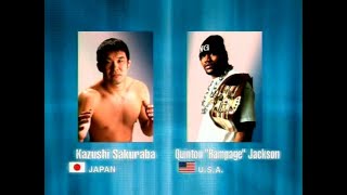 Kazushi Sakuraba vs Quinton Rampage Jackson Pride 15 Raging Rumble