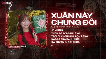 Xuân Này Chung Đôi Remix (Xuân Đã Tới Đầu Làng) Caomeii - Nhạc Xuân 2026 Hot TikTok Remix