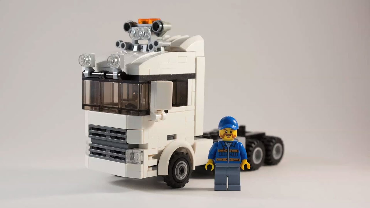 custom lego trucks