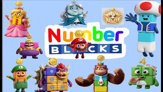 Numberblocks Intro But They are All Mario Bros Chracters