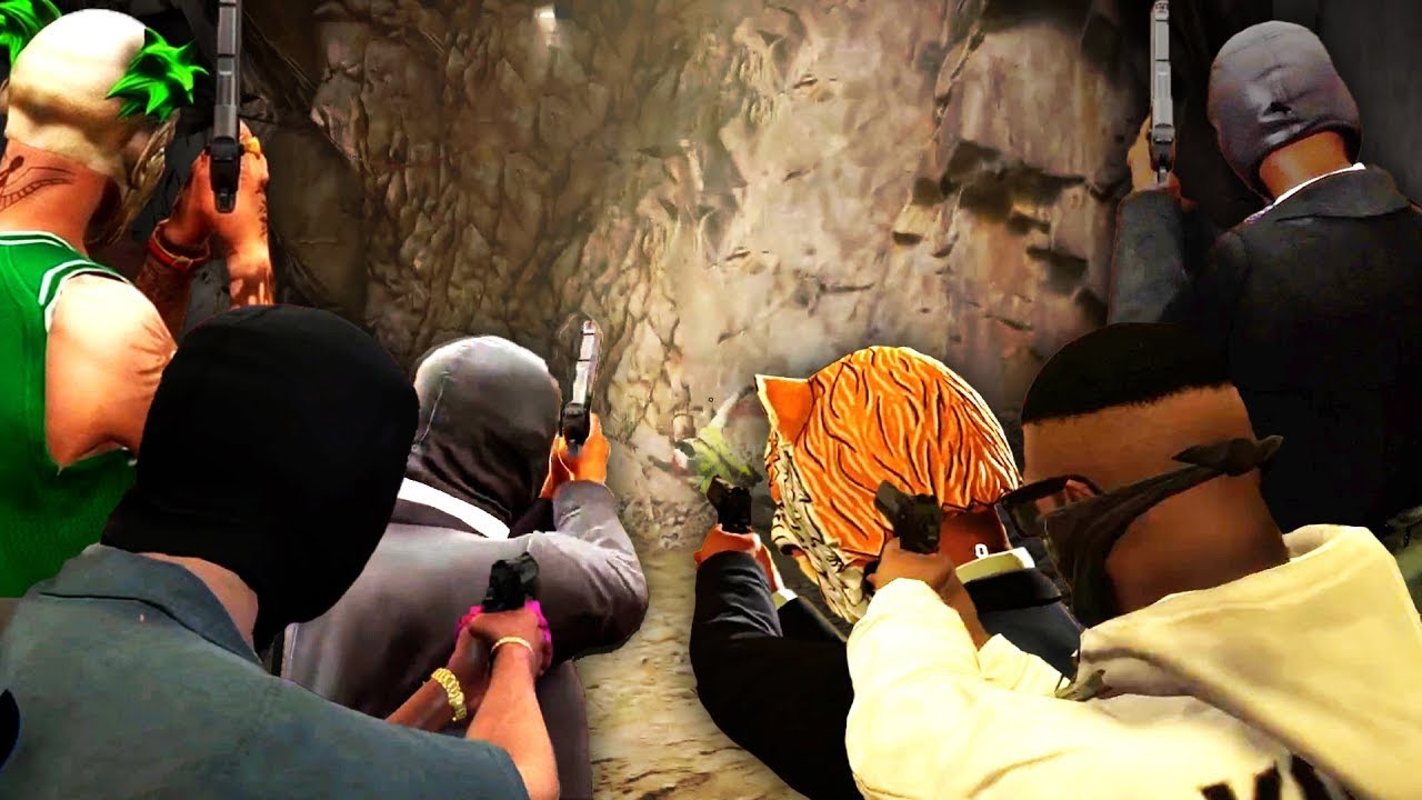 CG shootout at the Del Perro Freeway Tunnel (Multi POVs) | Nopixel GTA RP