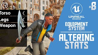 Unreal Engine 4 Tutorial - Equipment System Part 8: Calculate Stats