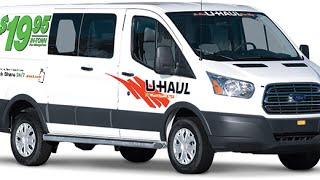 u haul van prices