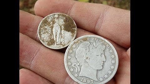 Barber Half, Seated Half Dime, SLQ and more - Metal Detecting E-Trac